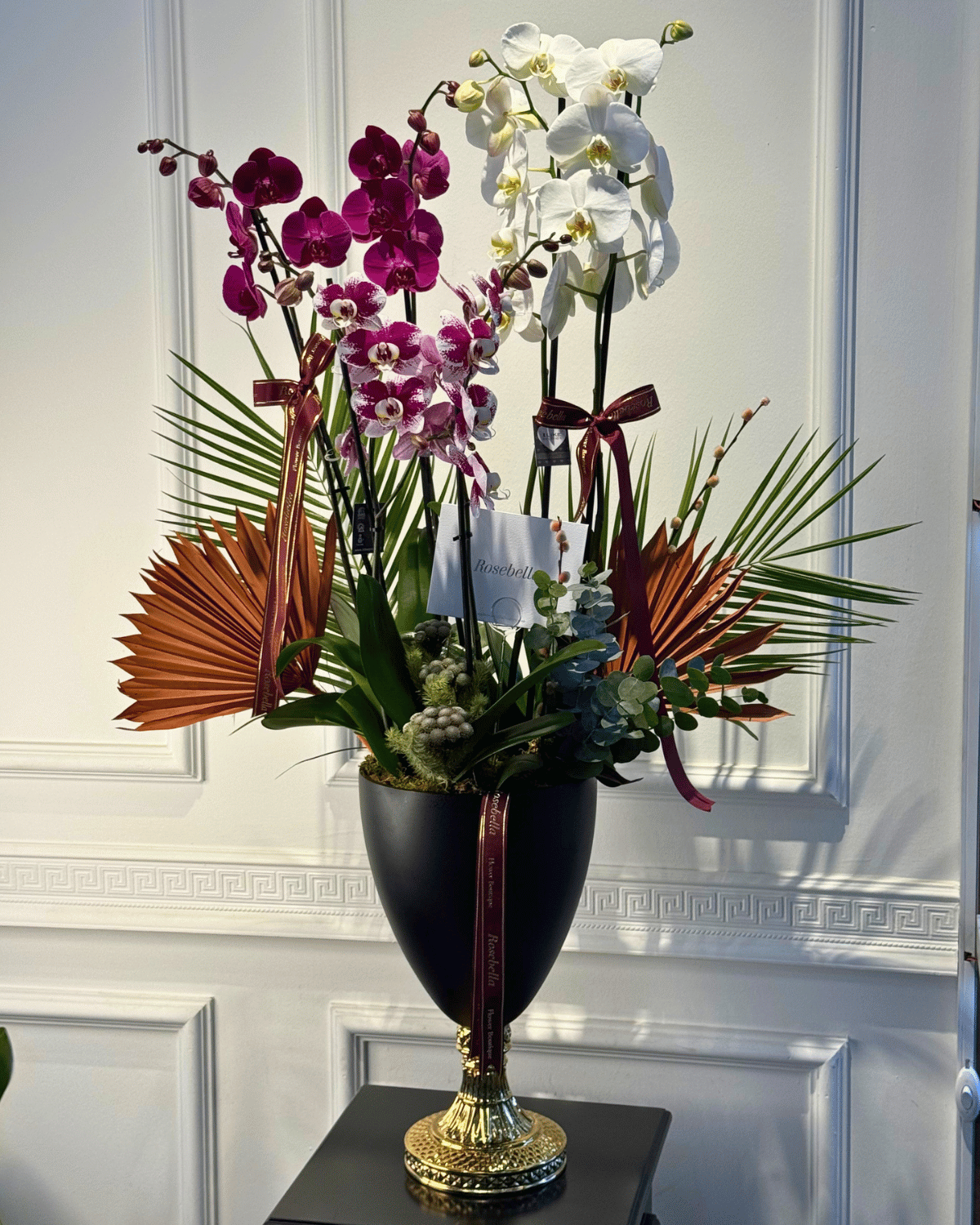 lüks orkide aranjmanı