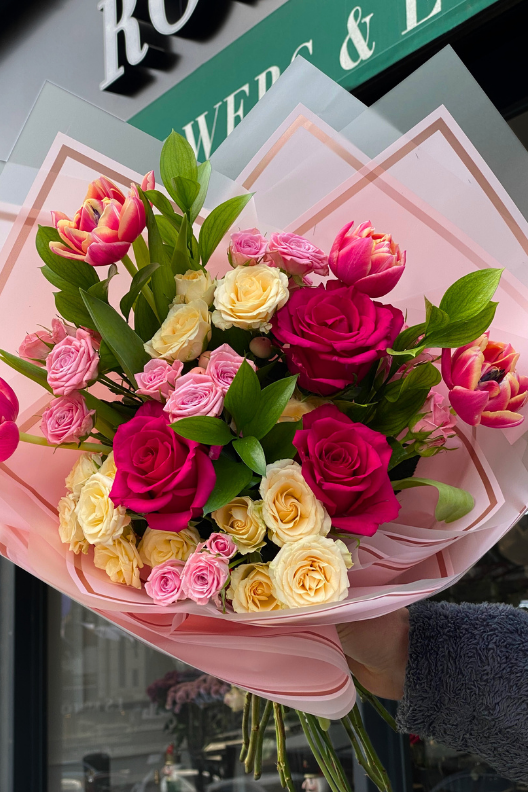 Fuchsia Karışık Buket
