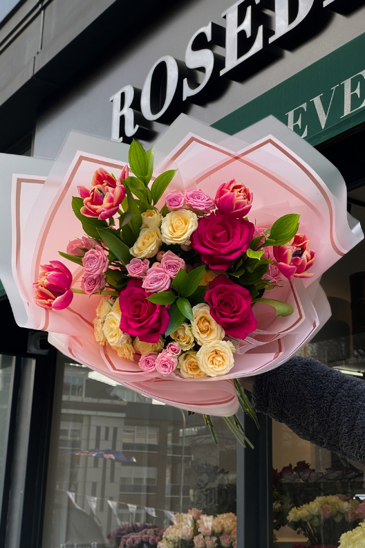 Fuchsia Karışık Buket