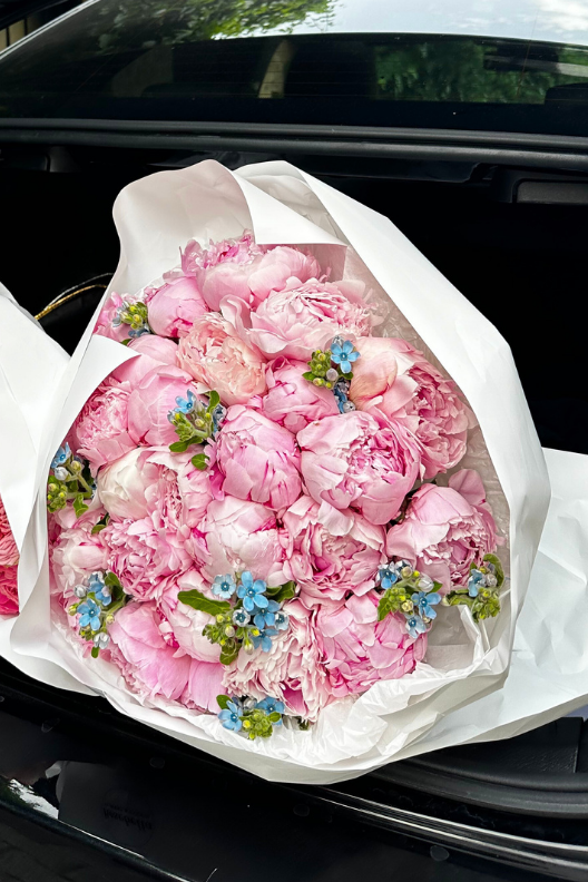 25 Pembe Şakayık Buketi