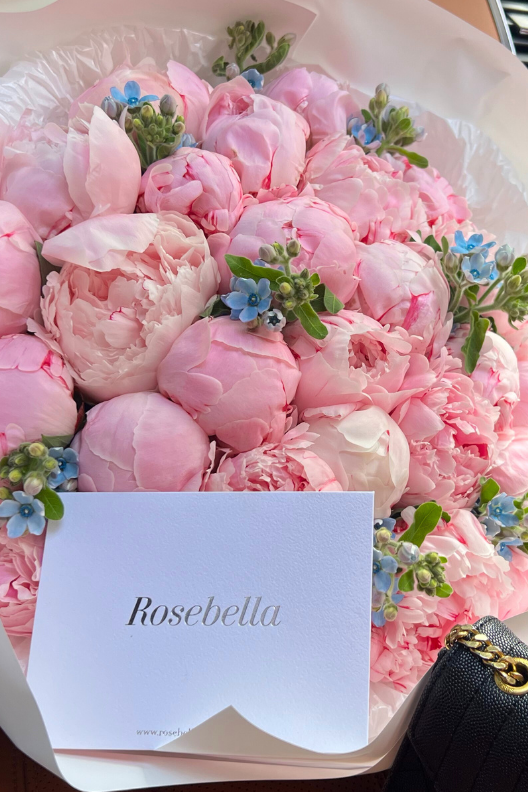 25 Pembe Şakayık Buketi