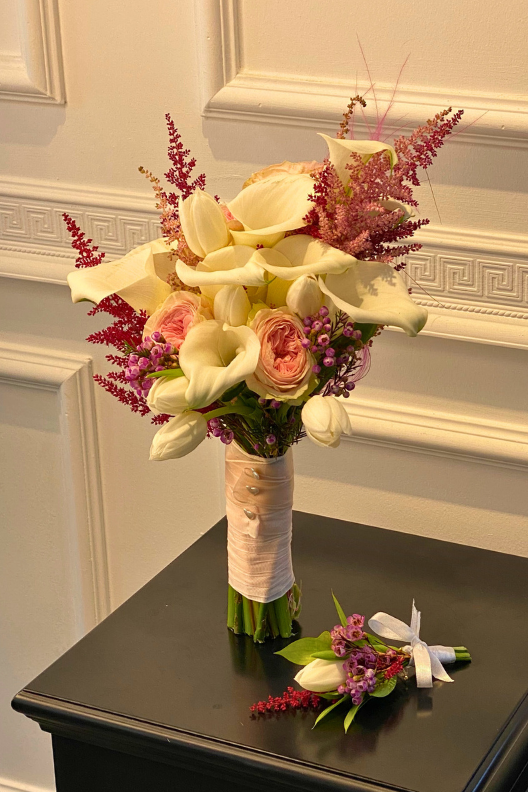 Gala Lale Gül Gelin Buketi