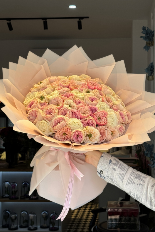 51 Hollanda Gülü Buketi