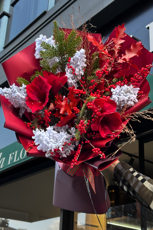 Amaryllis Ilex Buketi