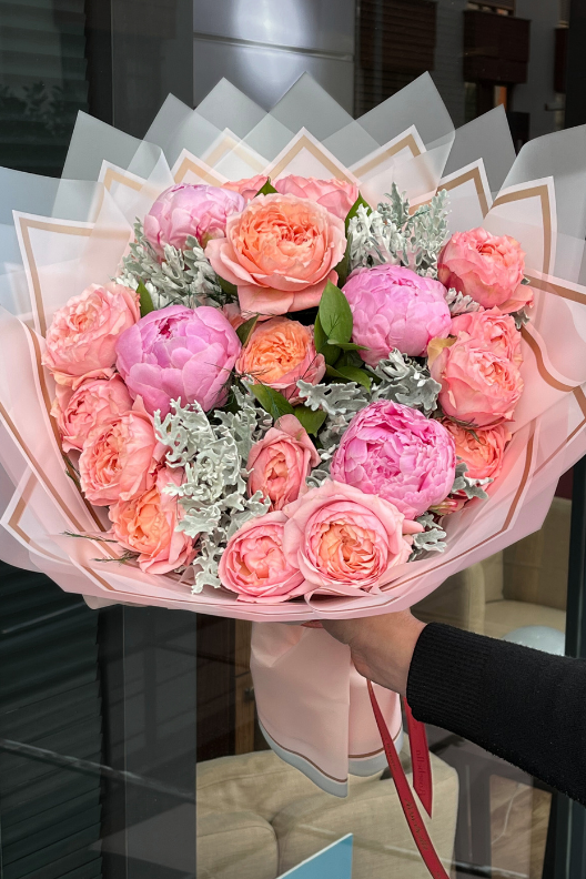 Julietta Güller Pembe Şakayık Buketi