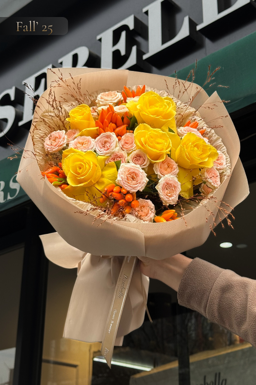 Amber Glow Sonbahar Buketi