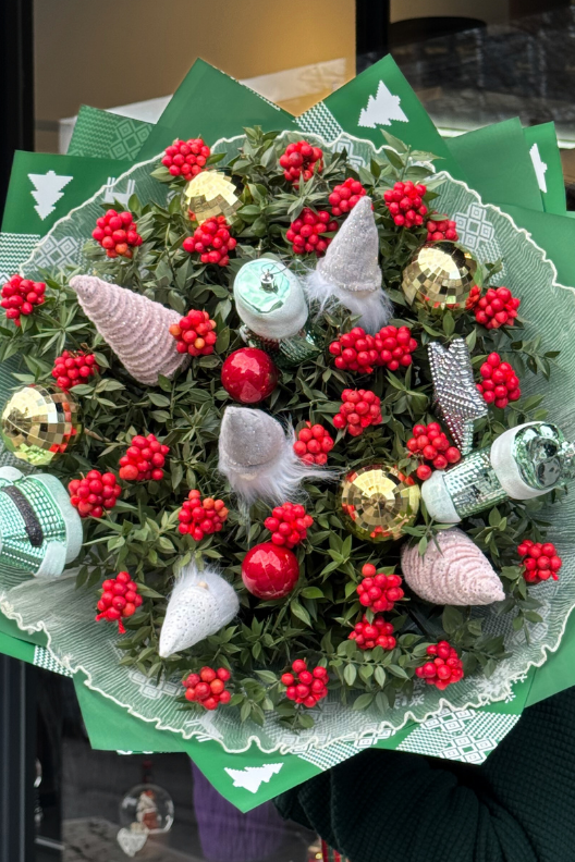 Deluxe Yılbaşı Kokina Buketi