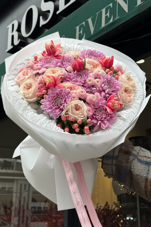 Blush Élysée - Lüks Pembe Buket