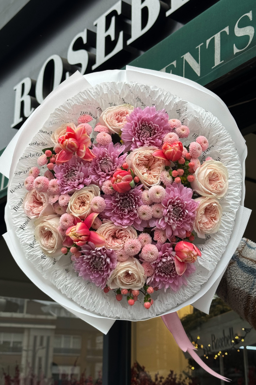 Blush Élysée - Lüks Pembe Buket