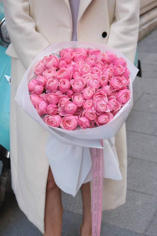 Silva Pink Petite Rose Buketi