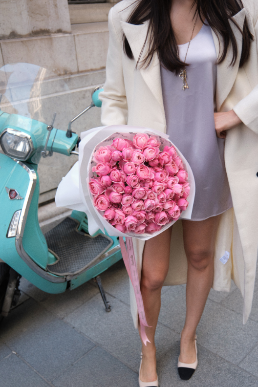 Silva Pink Petite Rose Buketi