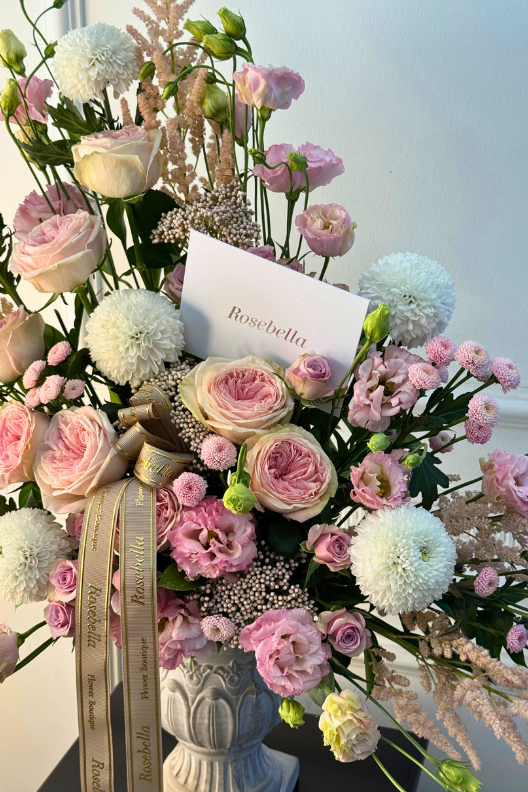 Premium Pembe Çiçek Aranjmanı
