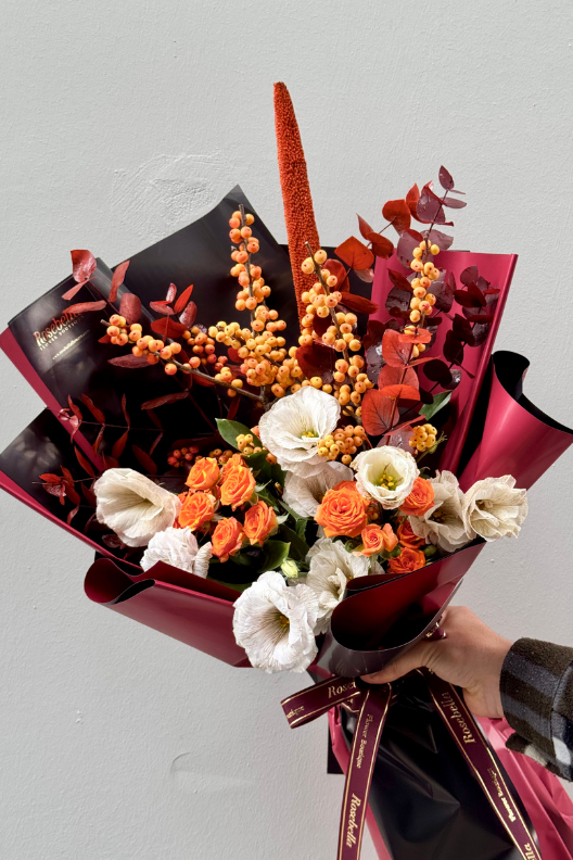 Sonbahar Çiçek Buketi – Rubis